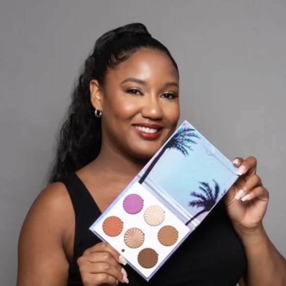 OFRA MINI MIX FACE PALETTE BIENVENIDOS A MIAMI (blush, highlight, bronzer) NEW - Picture 6 of 14